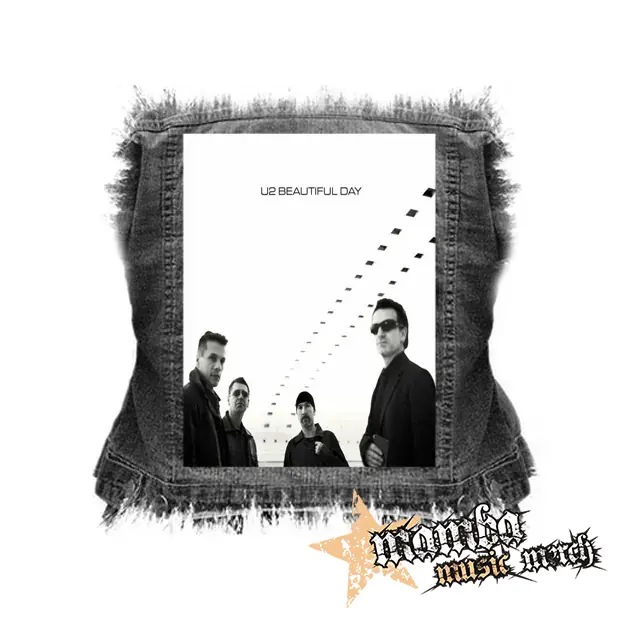 U2 - Beautiful Day - chrbtová nášivka (36 x 27 cm)