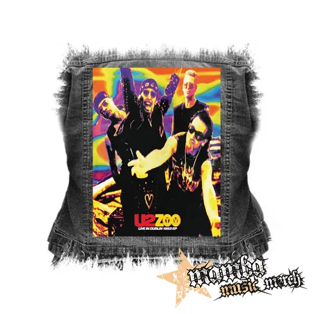 U2 - OO TV Live In Dublin 1993 EP - chrbtová nášivka (36 x 27 cm)