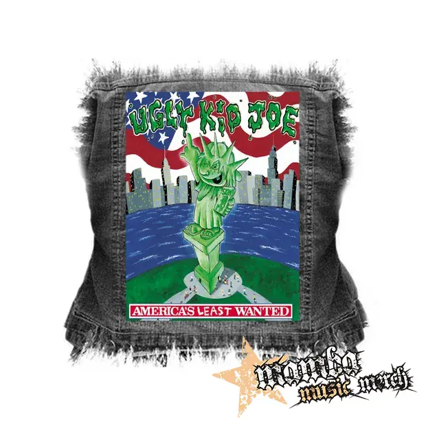 UGLY KID JOE - America's Least Wanted - chrbtová nášivka (36 x 27 cm)
