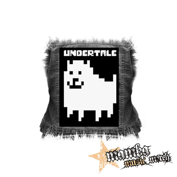 UNDERTALE - Annoying Dog - chrbtová nášivka (36 x 27 cm)