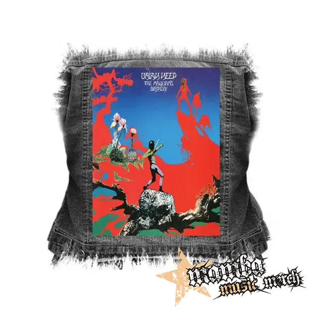 URIAH HEEP - The Magician's Birthday - chrbtová nášivka (36 x 27 cm)