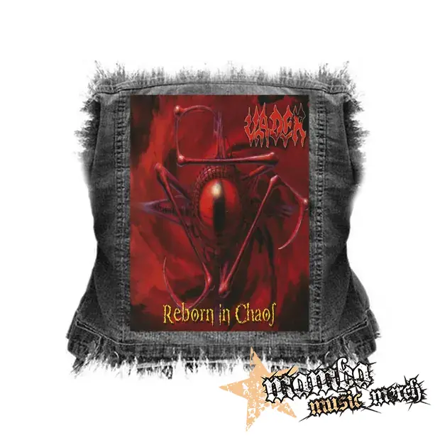 VADER - Reborn in Chaos - chrbtová nášivka (36 x 27 cm)