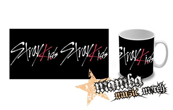 Hrnček STRAY KIDS - Logo Black Background