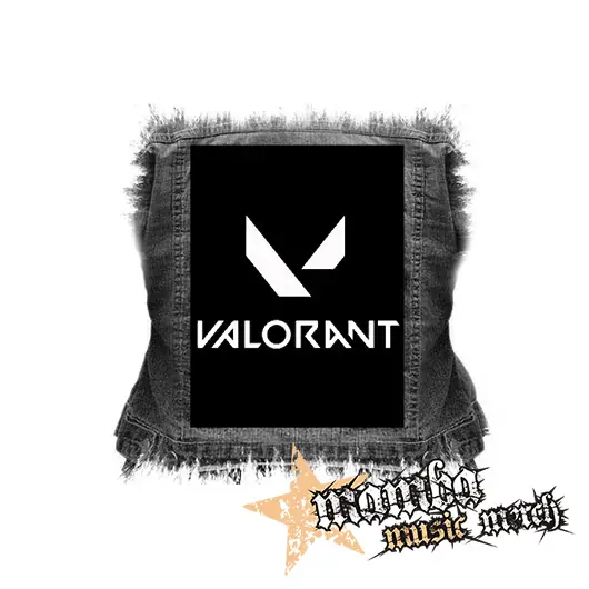 VALORANT - Logo - chrbtová nášivka (36 x 27 cm)