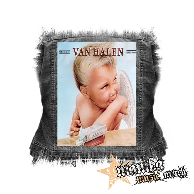 VAN HALEN - 1984 - chrbtová nášivka (36 x 27 cm)