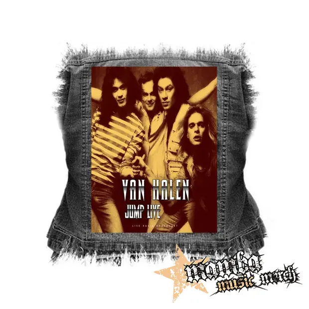 VAN HALEN - Jump Live - chrbtová nášivka (36 x 27 cm)