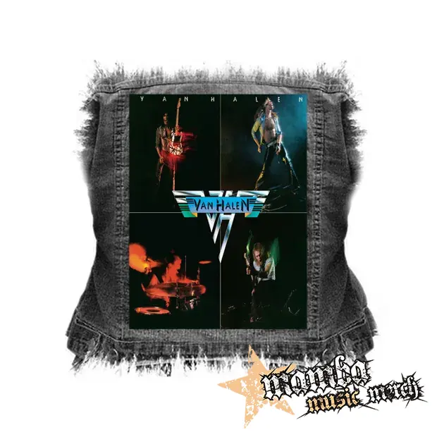 VAN HALEN - Van Halen - chrbtová nášivka (36 x 27 cm)
