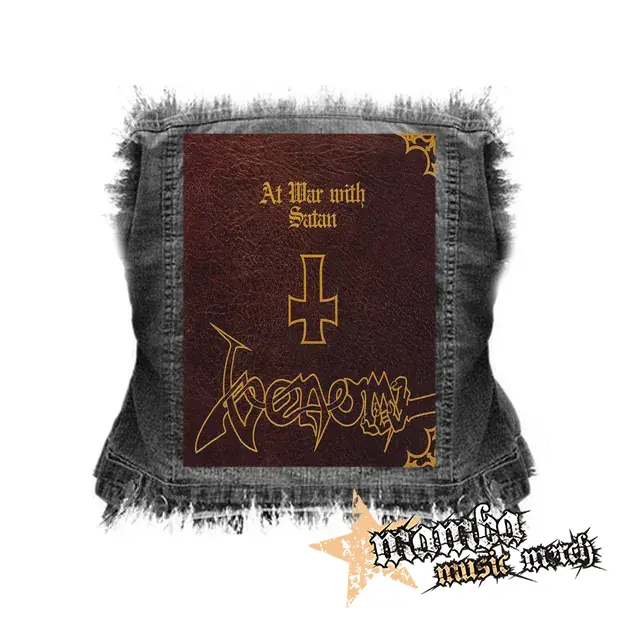 VENOM - At War With Satan - chrbtová nášivka (36 x 27 cm)
