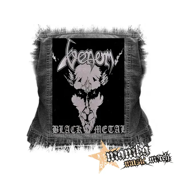 VENOM - Black Metal - chrbtová nášivka (36 x 27 cm)