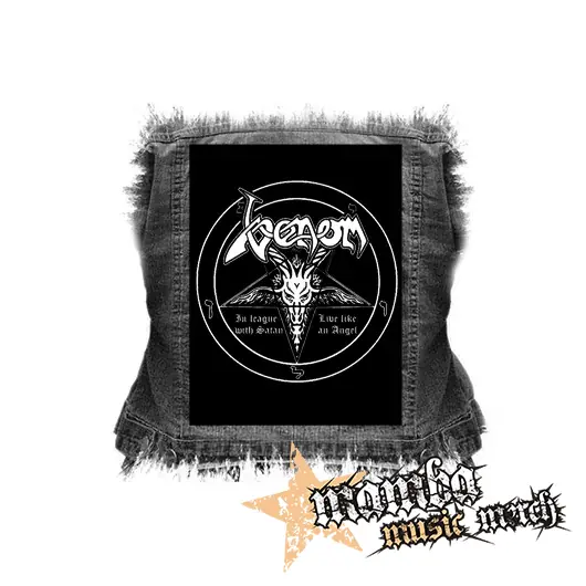 VENOM - Pentagram - chrbtová nášivka (36 x 27 cm)