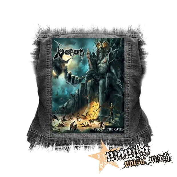 VENOM - Storm The Gates - chrbtová nášivka (36 x 27 cm)