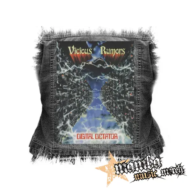 VICIOUS RUMORS - Digital Dictator - chrbtová nášivka (36 x 27 cm)
