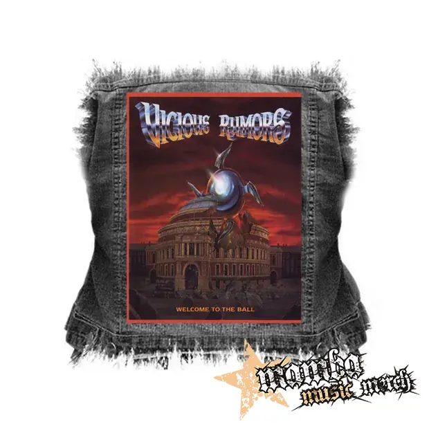 VICIOUS RUMORS - Welcome To The Ball - chrbtová nášivka (36 x 27 cm)