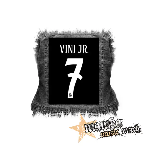 VINICIUS JUNIOR - 7 - chrbtová nášivka (36 x 27 cm)