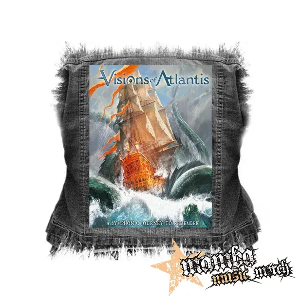 VISIONS OF ATLANTIS - A Symphonic Journey to Remember - chrbtová nášivka (36 x 27 cm)