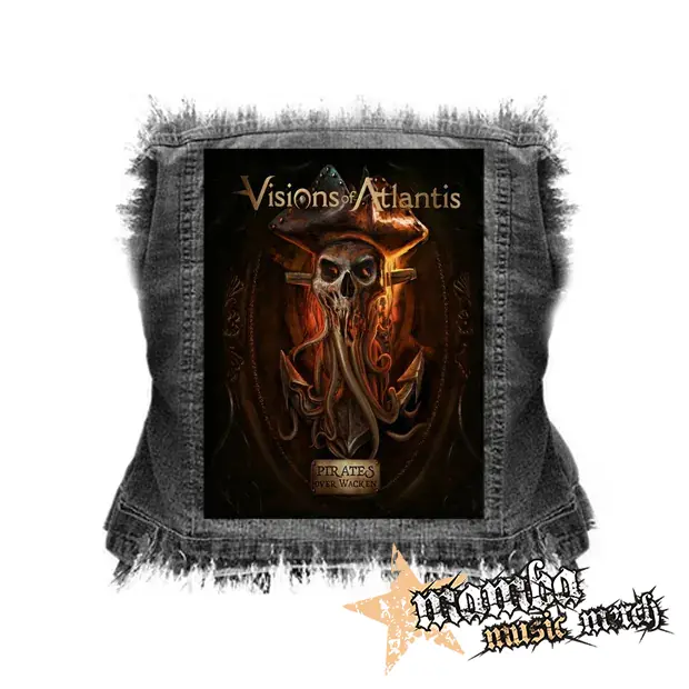 VISIONS OF ATLANTIS - Pirates over Wacken - chrbtová nášivka (36 x 27 cm)