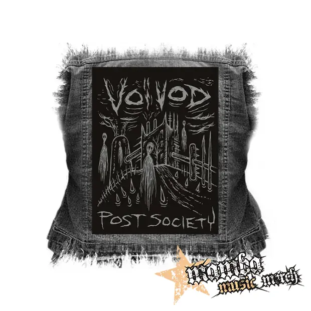 VOIVOD - Post Society - chrbtová nášivka (36 x 27 cm)