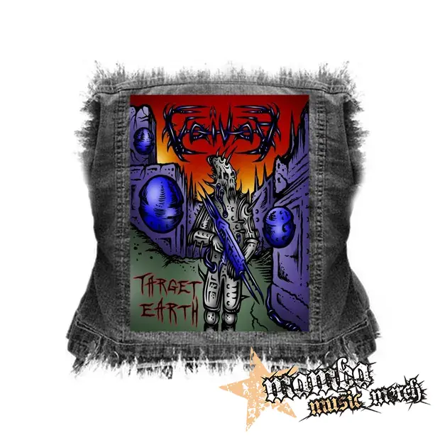 VOIVOD - Target Earth - chrbtová nášivka (36 x 27 cm)