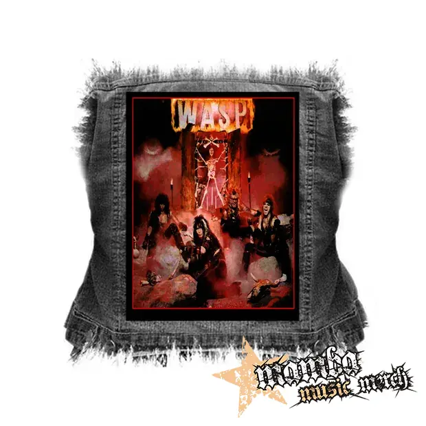 W.A.S.P. - W.A.S.P - chrbtová nášivka (36 x 27 cm)