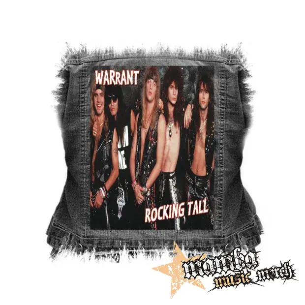 WARRANT - Ricking Tail Poster - chrbtová nášivka (36 x 27 cm)