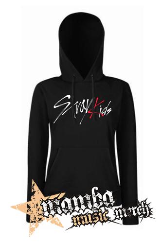 STRAY KIDS - Logo  - čierna dámska mikina