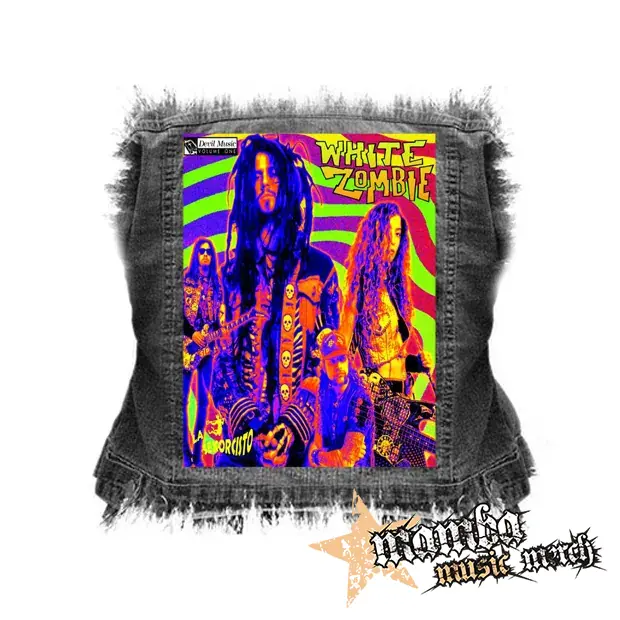 WHITE ZOMBIE - La Sexorcisto Devil Music Volume 1 - chrbtová nášivka (36 x 27 cm)