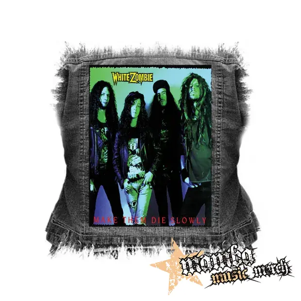 WHITE ZOMBIE - Make Them Die Slowly - chrbtová nášivka (36 x 27 cm)