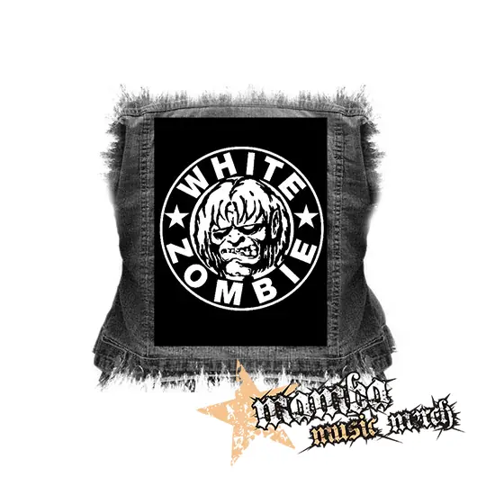 WHITE ZOMBIE - chrbtová nášivka (36 x 27 cm)