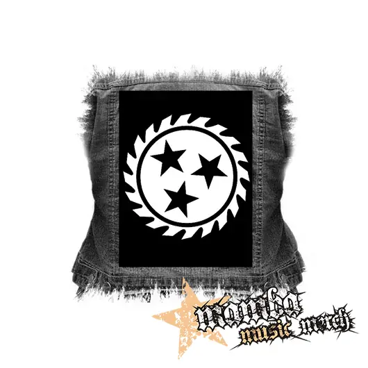 WHITECHAPEL - Logo Crest - chrbtová nášivka (36 x 27 cm)