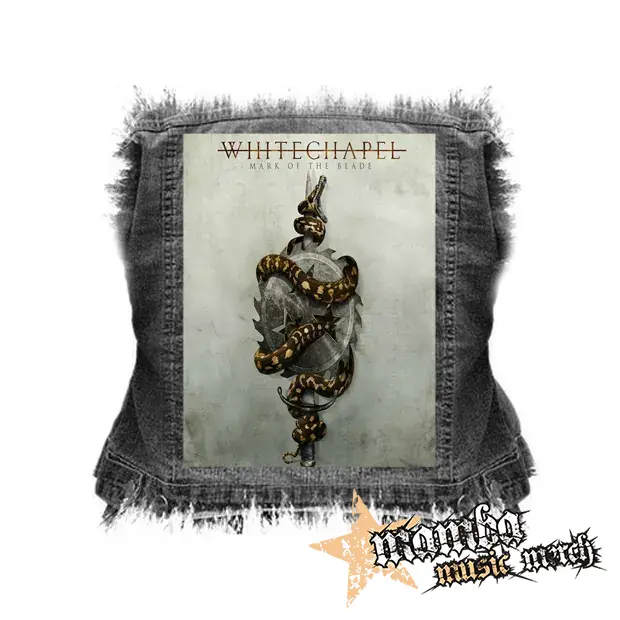 WHITECHAPEL - Mark of the Blade - chrbtová nášivka (36 x 27 cm)