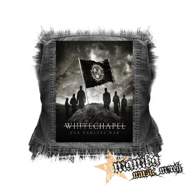 WHITECHAPEL - Our Endless War - chrbtová nášivka (36 x 27 cm)