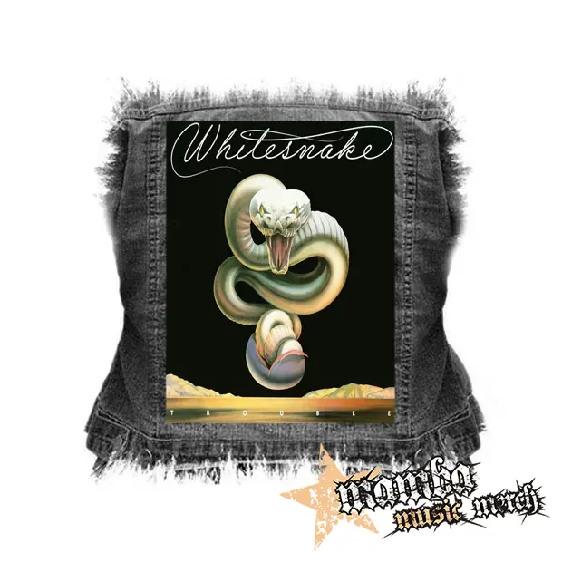 WHITESNAKE - Trouble - chrbtová nášivka (36 x 27 cm)