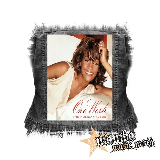WHITNEY HOUSTON - One Wish - chrbtová nášivka (36 x 27 cm)