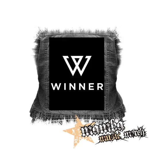 WINNER - Logo Crest - chrbtová nášivka (36 x 27 cm)