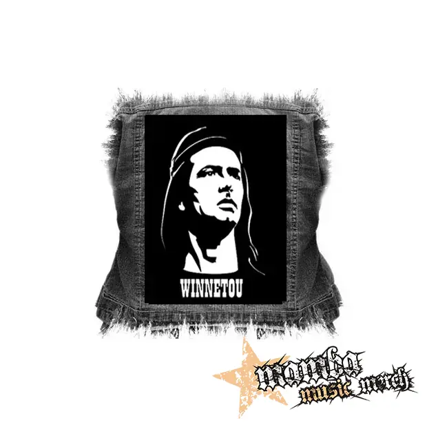 WINNETOU - chrbtová nášivka (36 x 27 cm)