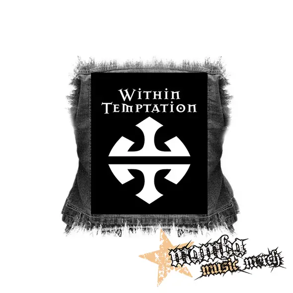 WITHIN TEMPTATION - Logo - chrbtová nášivka (36 x 27 cm)