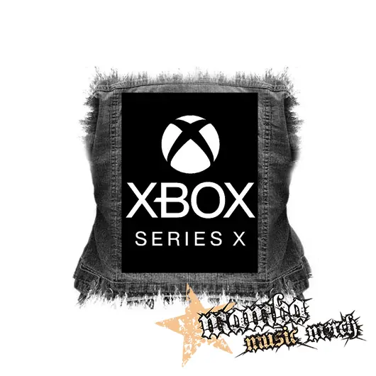 XBOX - Series X - chrbtová nášivka (36 x 27 cm)