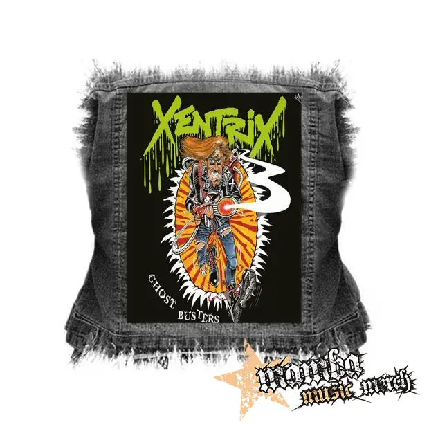 XENTRIX - Ghost Busters - chrbtová nášivka (36 x 27 cm)