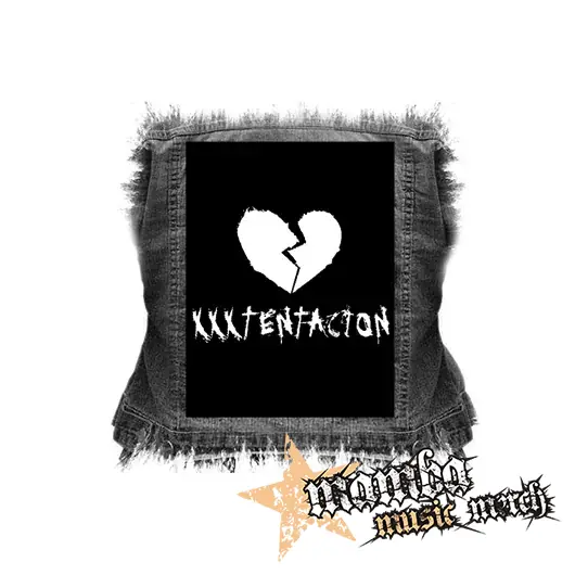 XXXTentacion - Logo - chrbtová nášivka (36 x 27 cm)