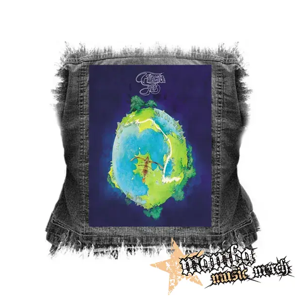 YES - Fragile - chrbtová nášivka (36 x 27 cm)