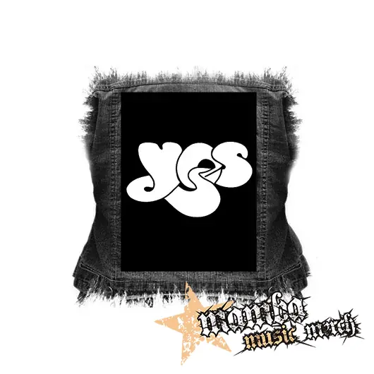 YES - Logo Progressive Rock Band Legend - chrbtová nášivka (36 x 27 cm)