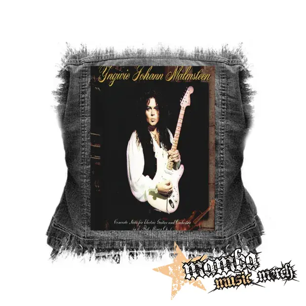 YNGWIE MALMSTEEN - Concerto Suite for Electric Guitar and Orchestra in E Flat - chrbtová nášivka (36 x 27 cm)