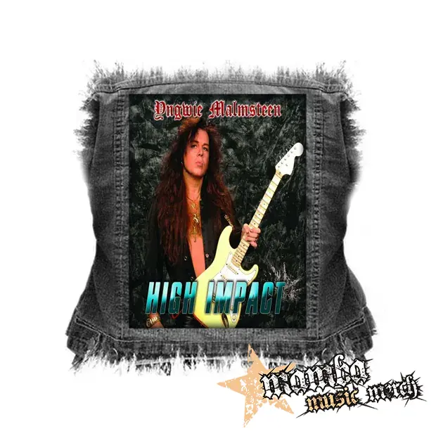 YNGWIE MALMSTEEN - High Impact - chrbtová nášivka (36 x 27 cm)