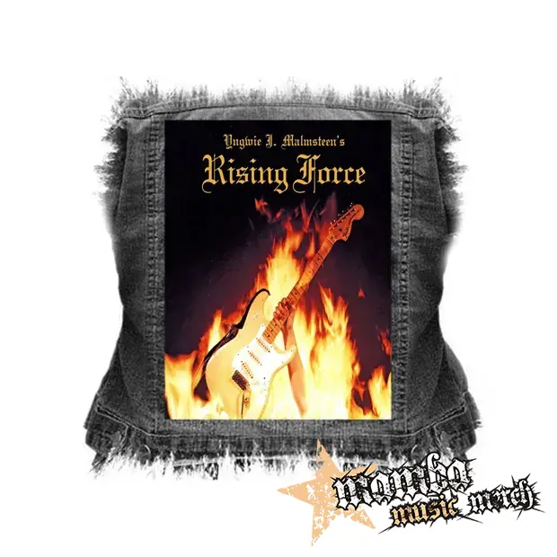 YNGWIE MALMSTEEN - Rising Force - chrbtová nášivka (36 x 27 cm)