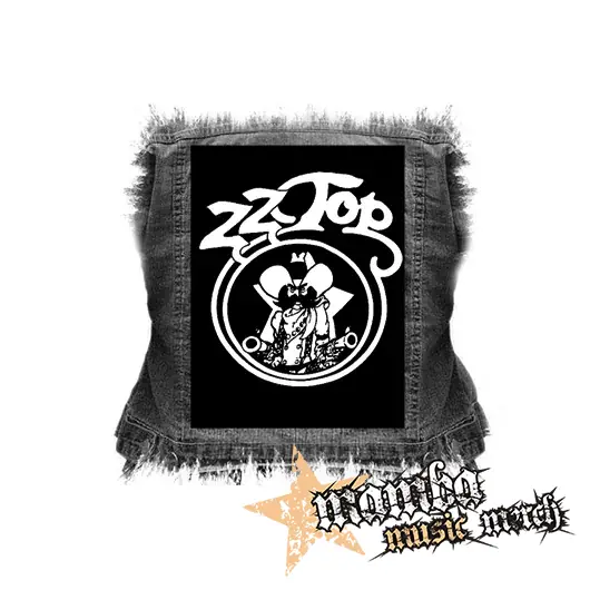 ZZ TOP - Man - chrbtová nášivka (36 x 27 cm)