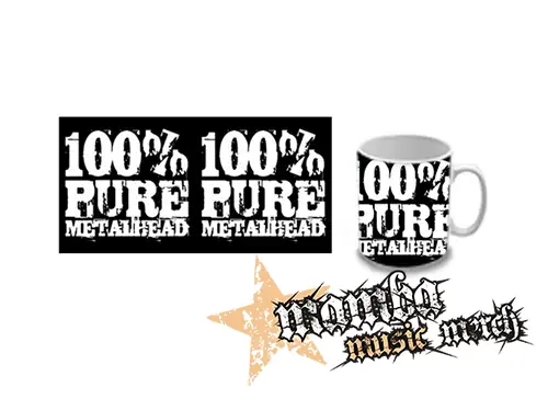 Hrnček - 100% PURE METAL HEAD
