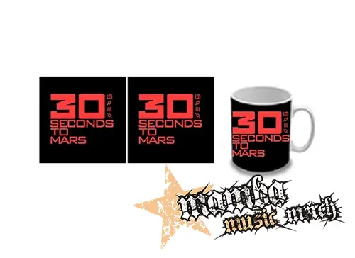 Hrnček - 30 SECONDS TO MARS - Red Logo