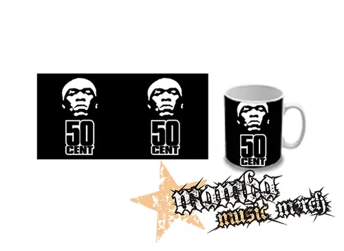 Hrnček - 50 CENT - Logo Portrait