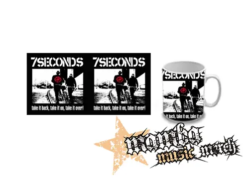 Hrnček - 7 SECONDS - Take It Back, Take It On, Take It Over