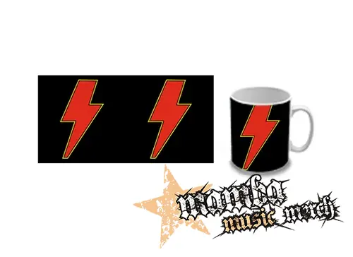 Hrnček - ACDC - Power Up Sign Crest Logo